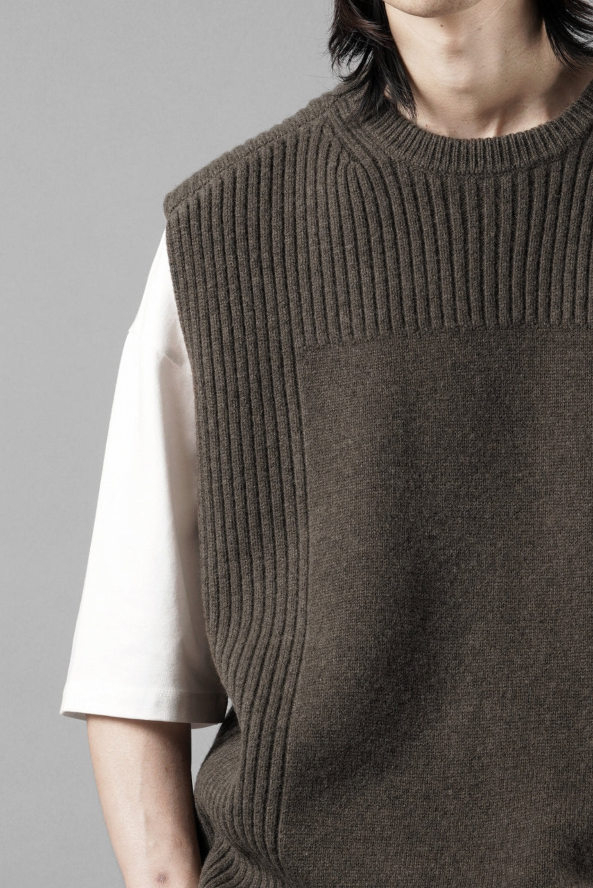 entire studios BLOCK VEST (BISON) - Image 11