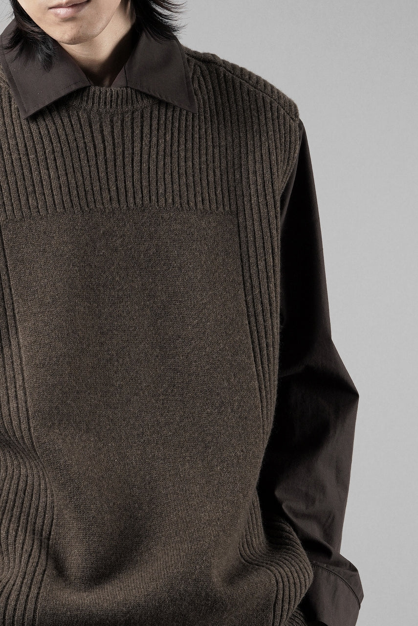 entire studios BLOCK VEST (BISON) - Image 13