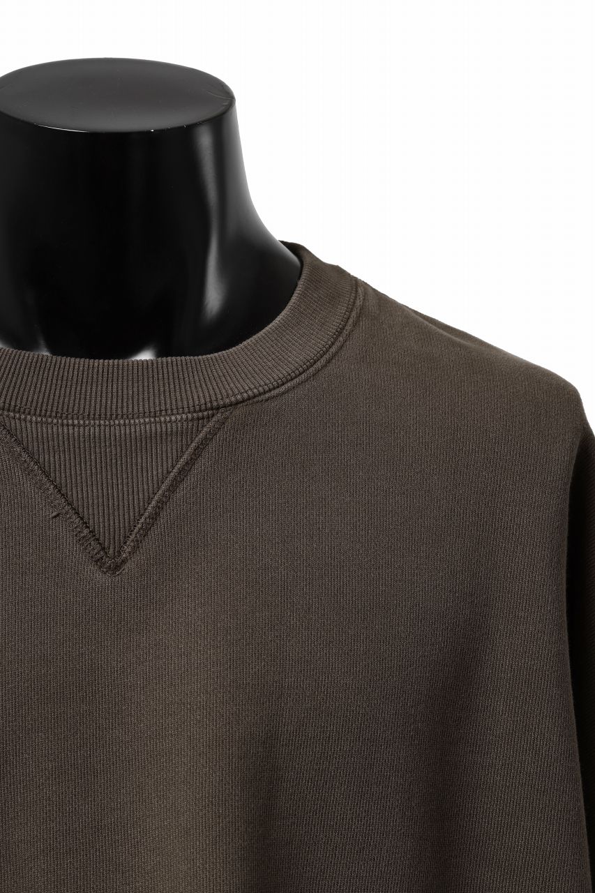 entire studios BOX CREW SWEAT PULLOVER (BRUNETTE) - Image 17