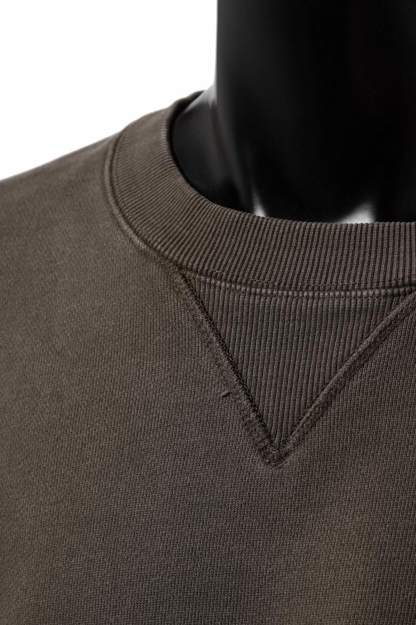 entire studios BOX CREW SWEAT PULLOVER (BRUNETTE) - Image 18