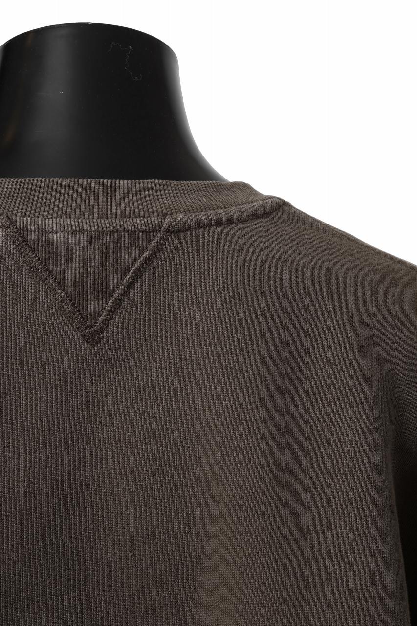 entire studios BOX CREW SWEAT PULLOVER (BRUNETTE) - Image 9