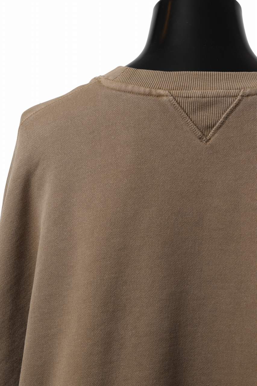 entire studios BOX CREW SWEAT PULLOVER (CORK) - Image 10