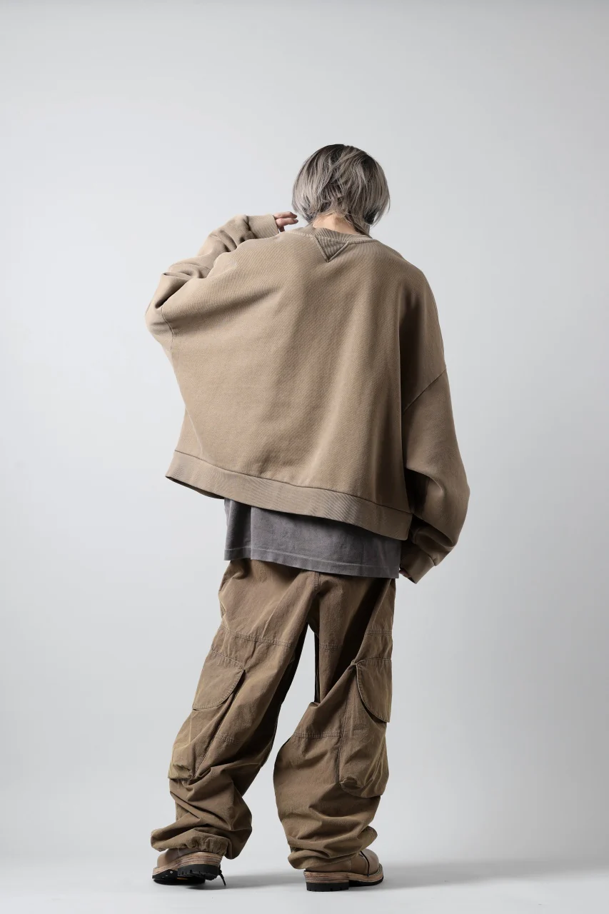 entire studios BOX CREW SWEAT PULLOVER (CORK) - Image 20