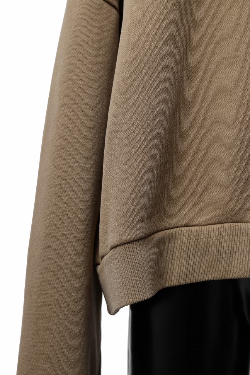 entire studios BOX CREW SWEAT PULLOVER (CORK) - Image 8