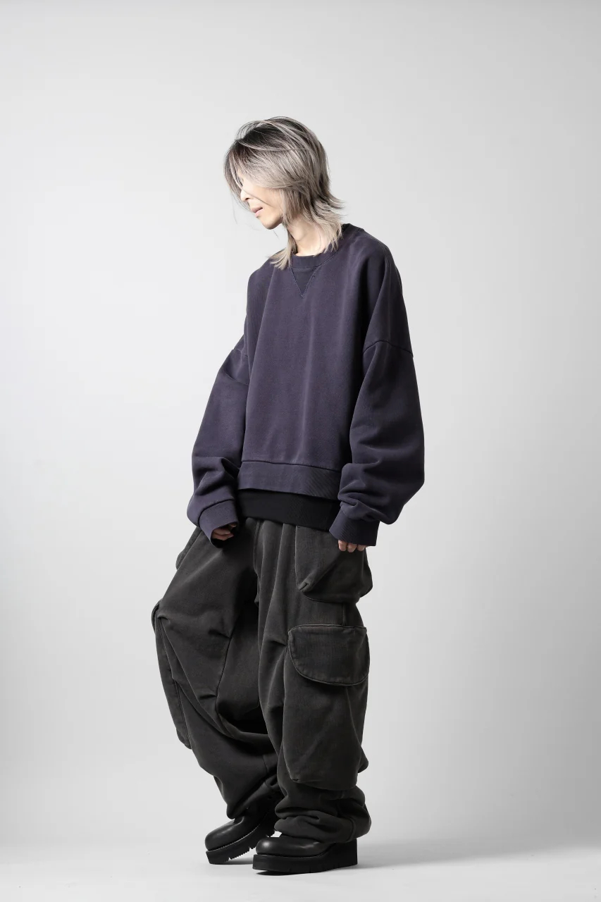 entire studios BOX CREW SWEAT PULLOVER (INK) - Image 15