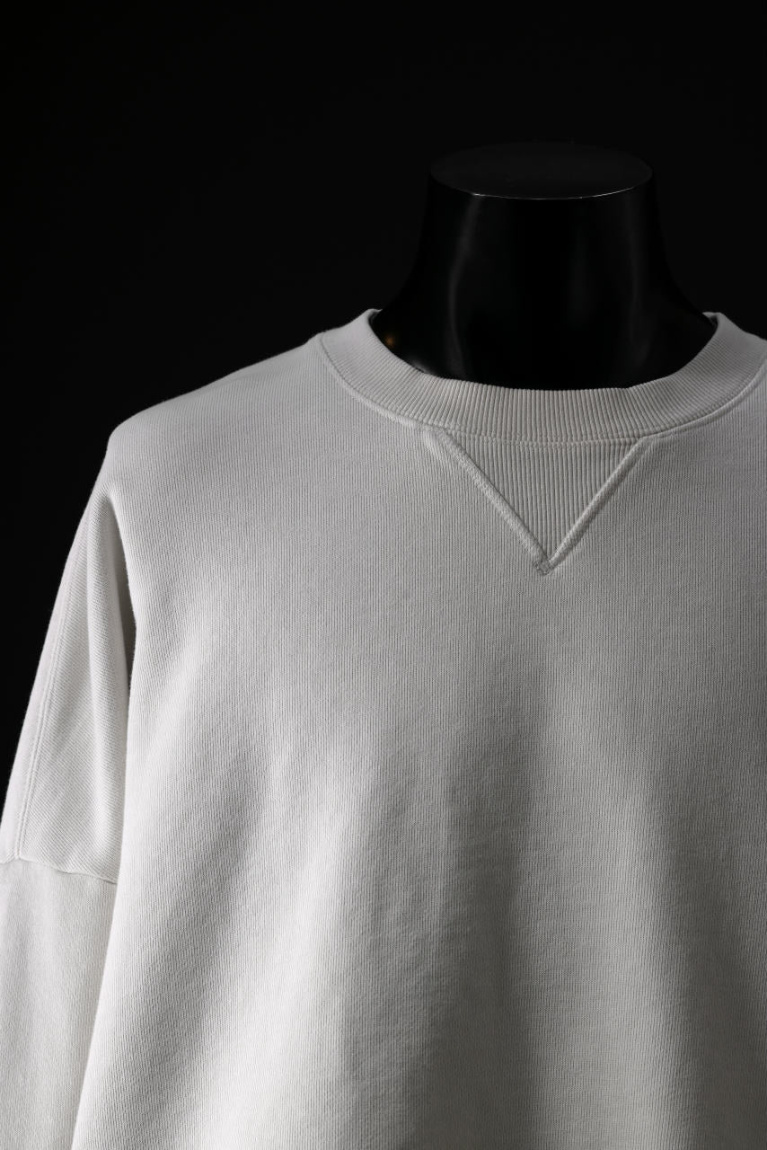 entire studios BOX CREW SWEAT PULLOVER (RICE) - Image 6