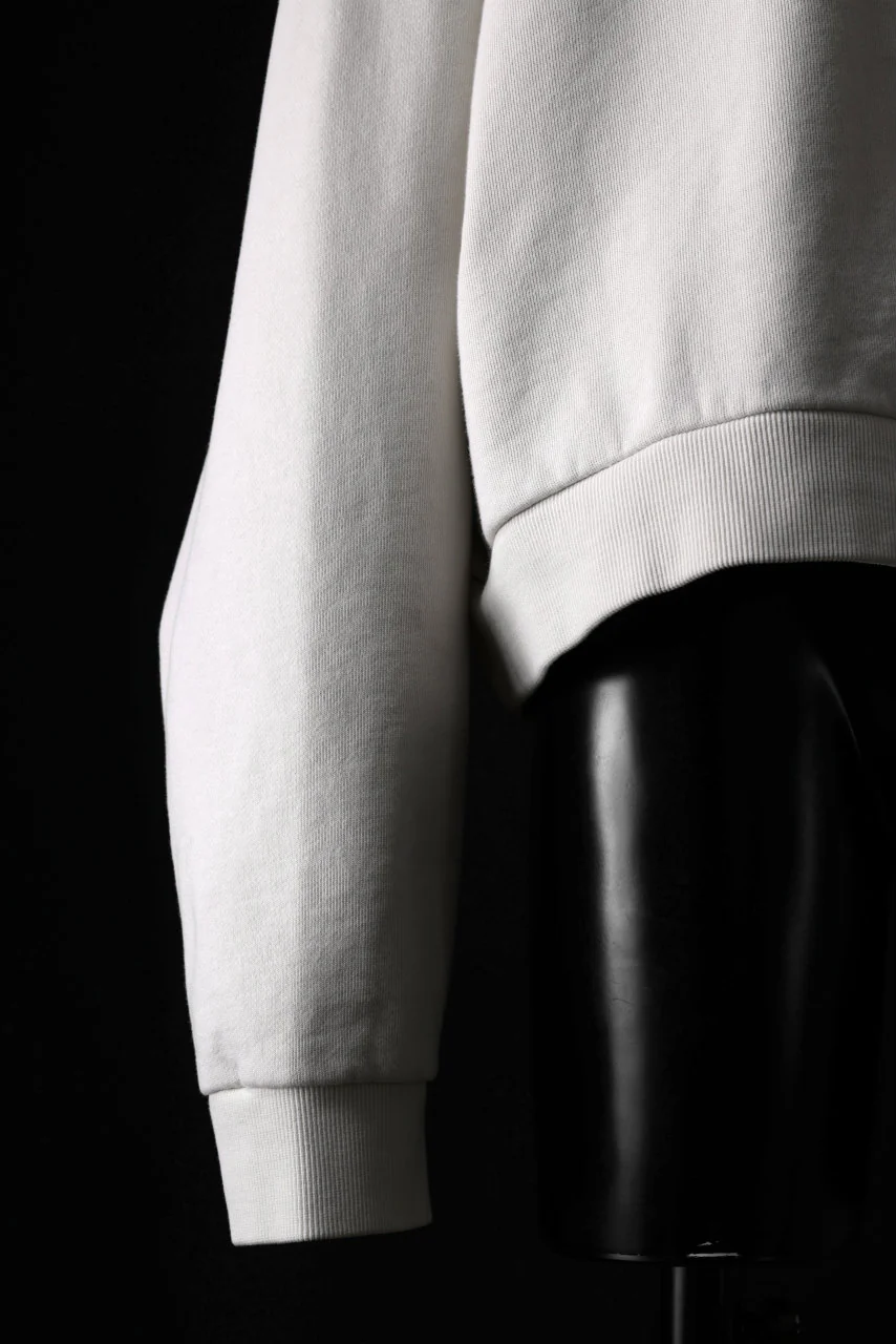 entire studios BOX CREW SWEAT PULLOVER (RICE) - Image 8
