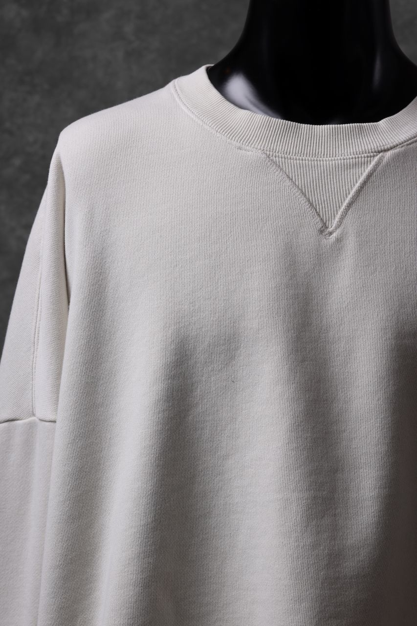 entire studios BOX CREW SWEAT PULLOVER (RICE) - Image 6