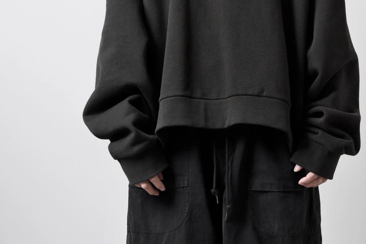 entire studios BOX CREW SWEAT PULLOVER (SOOT) - Image 14