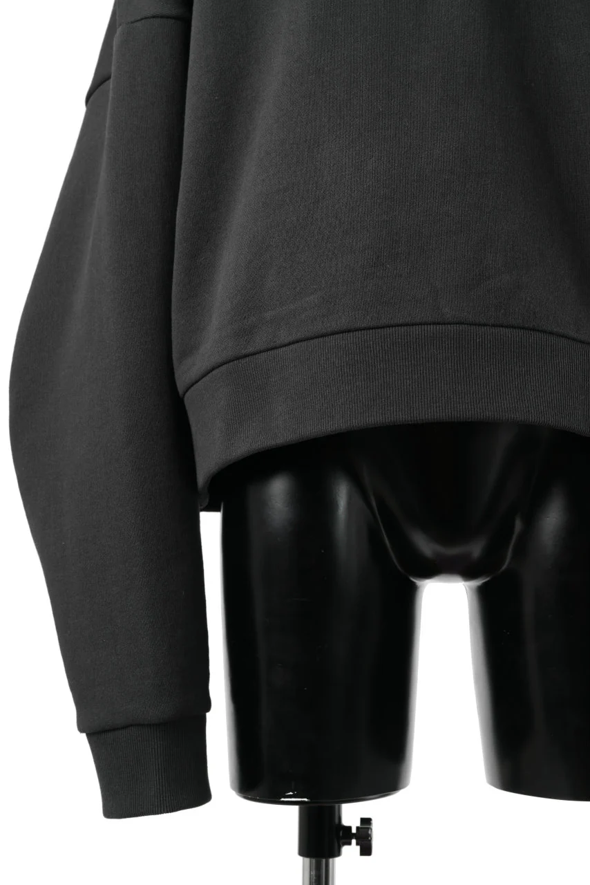 entire studios BOX CREW SWEAT PULLOVER (SOOT) - Image 6
