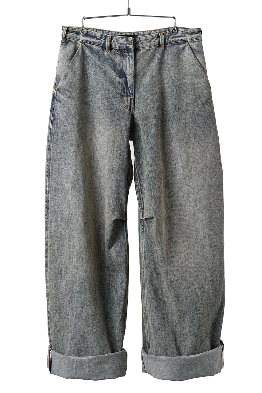 entire studios DEM JEAN TROUSERS (SURFACE WAVE) - Image 4