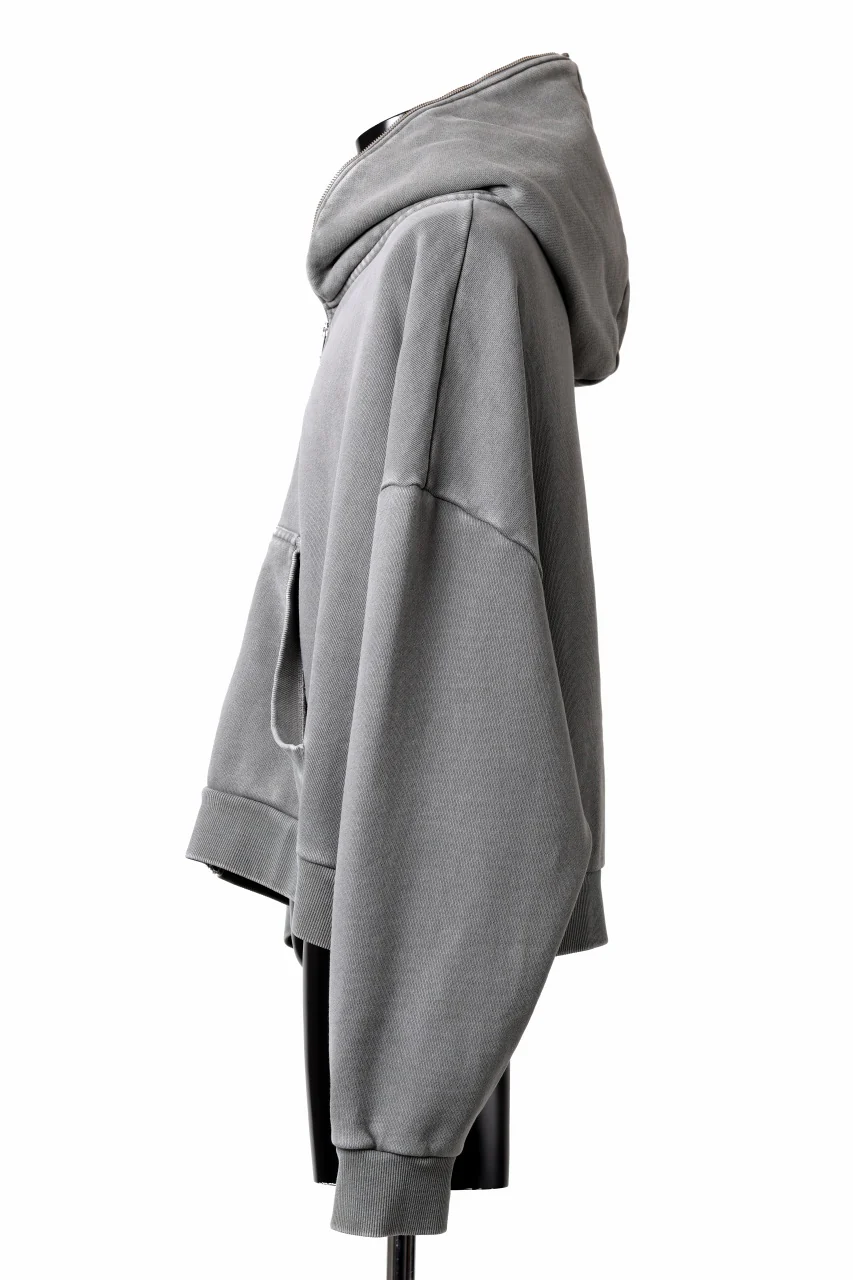 entire studios ETERNAL ZIP SWEAT PARKA (RHINO) - Image 5