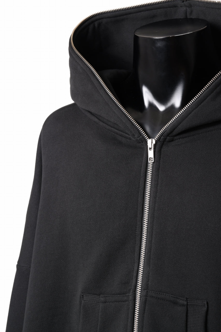 entire studios ETERNAL ZIP SWEAT PARKA (SOOT) - Image 11