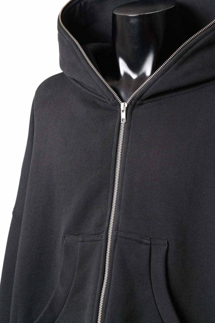 entire studios ETERNAL ZIP SWEAT PARKA (SOOT) - Image 13