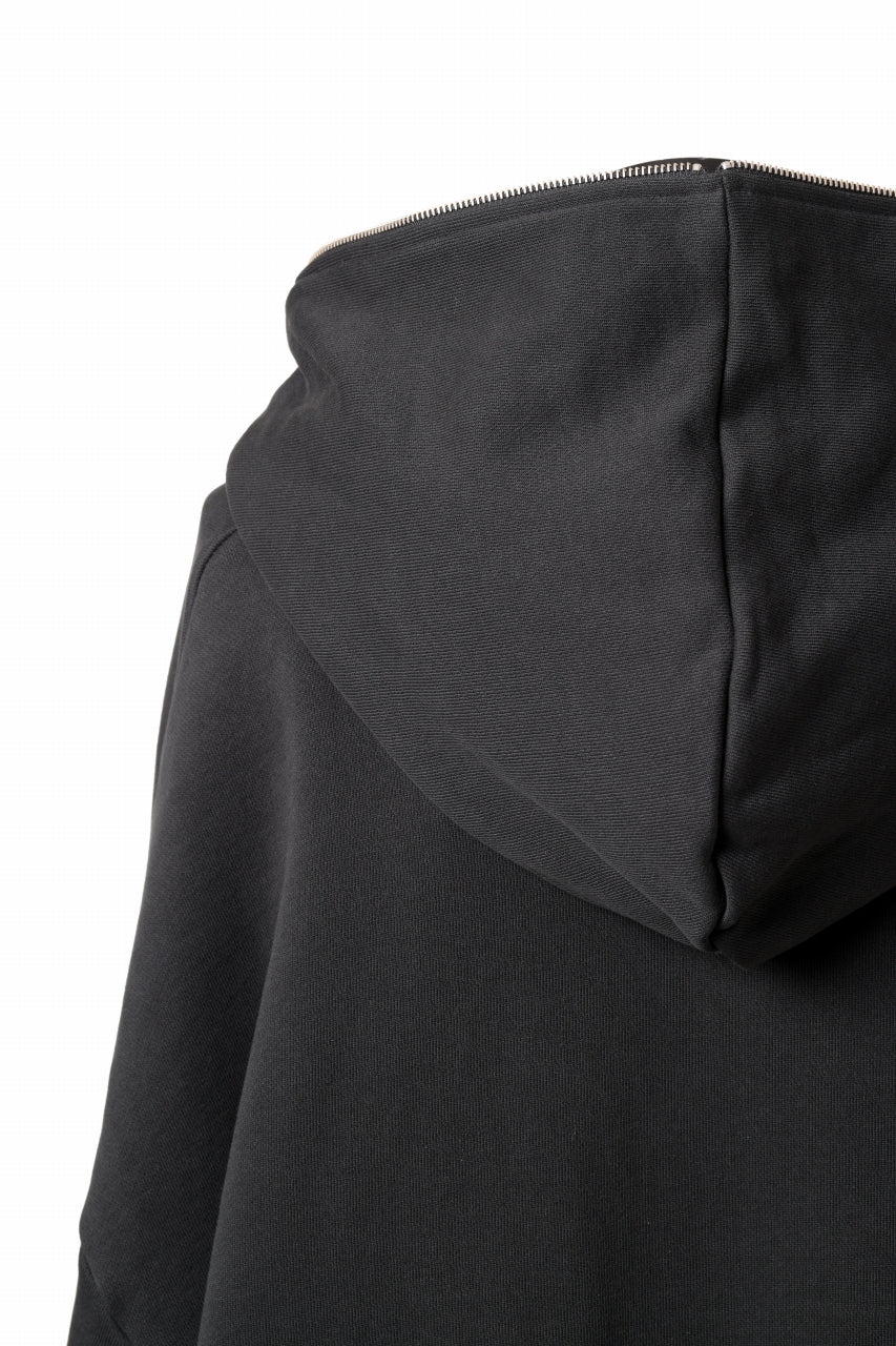 entire studios ETERNAL ZIP SWEAT PARKA (SOOT) - Image 14