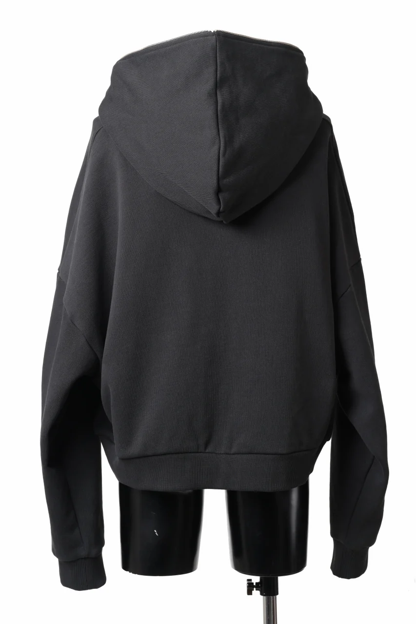 entire studios ETERNAL ZIP SWEAT PARKA (SOOT) - Image 5