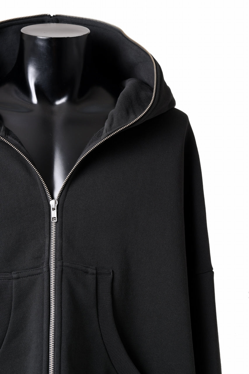 entire studios ETERNAL ZIP SWEAT PARKA (SOOT) - Image 8