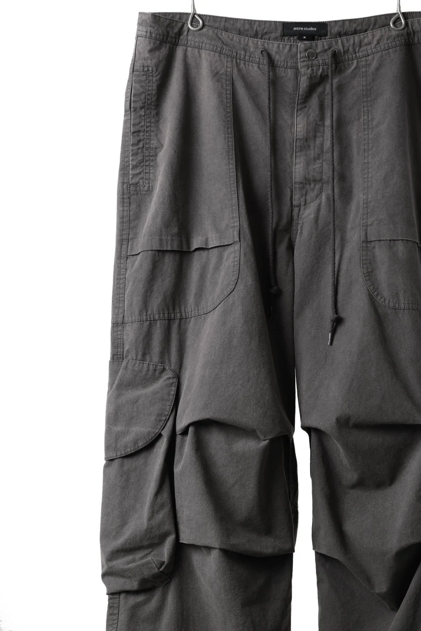 entire studios FREIGHT CARGO PANTS / COTTON CANVAS (FOSSIL) - Image 5