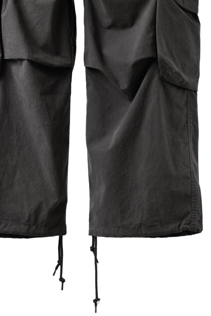 entire studios FREIGHT CARGO PANTS / COTTON CANVAS (FOSSIL) - Image 7