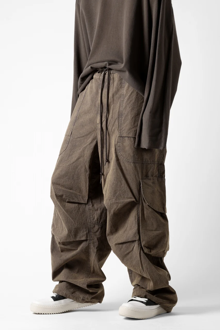 entire studios FREIGHT CARGO PANTS / COTTON CANVAS (GRAVY) - Image 10