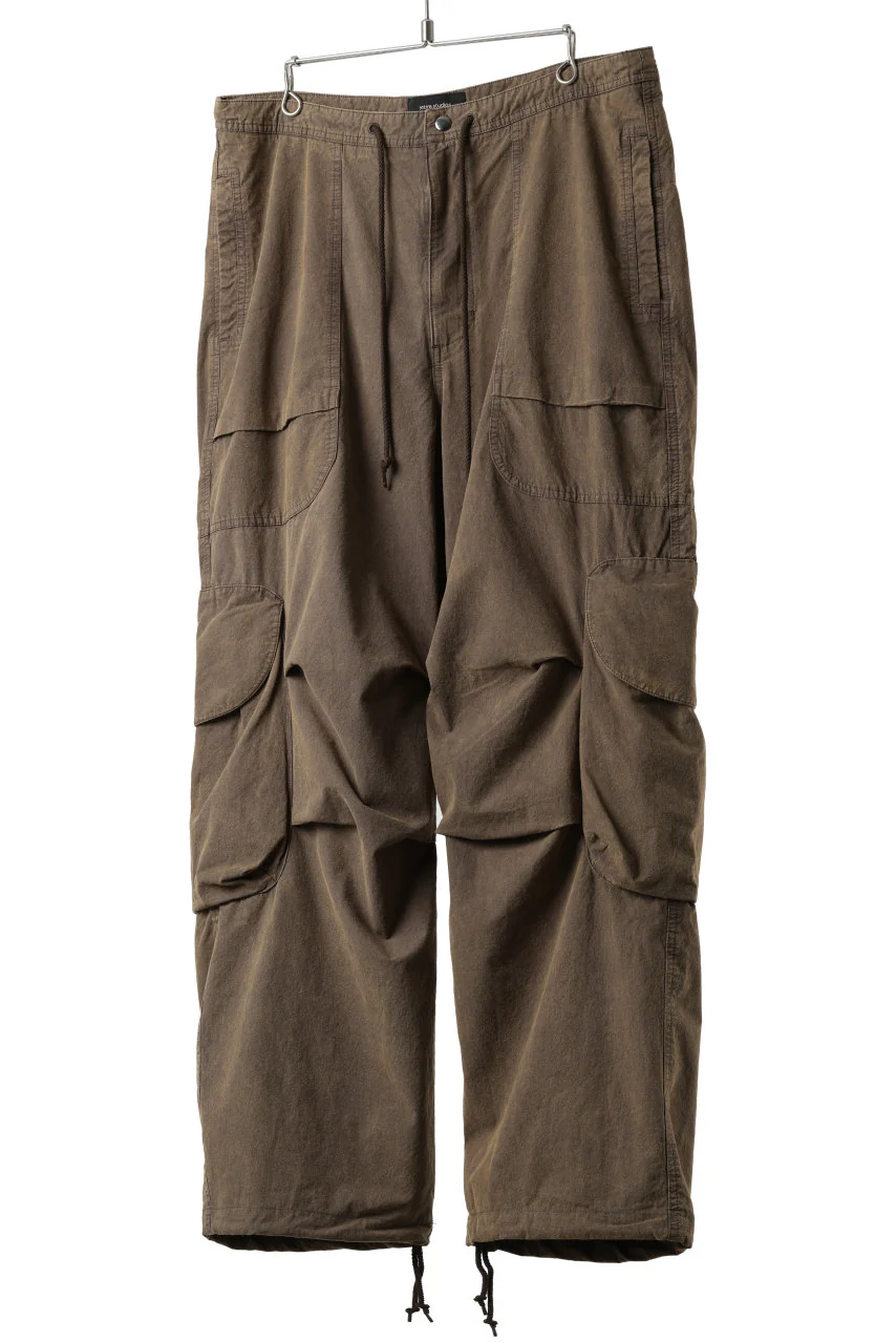 entire studios FREIGHT CARGO PANTS / COTTON CANVAS (GRAVY) - Image 12