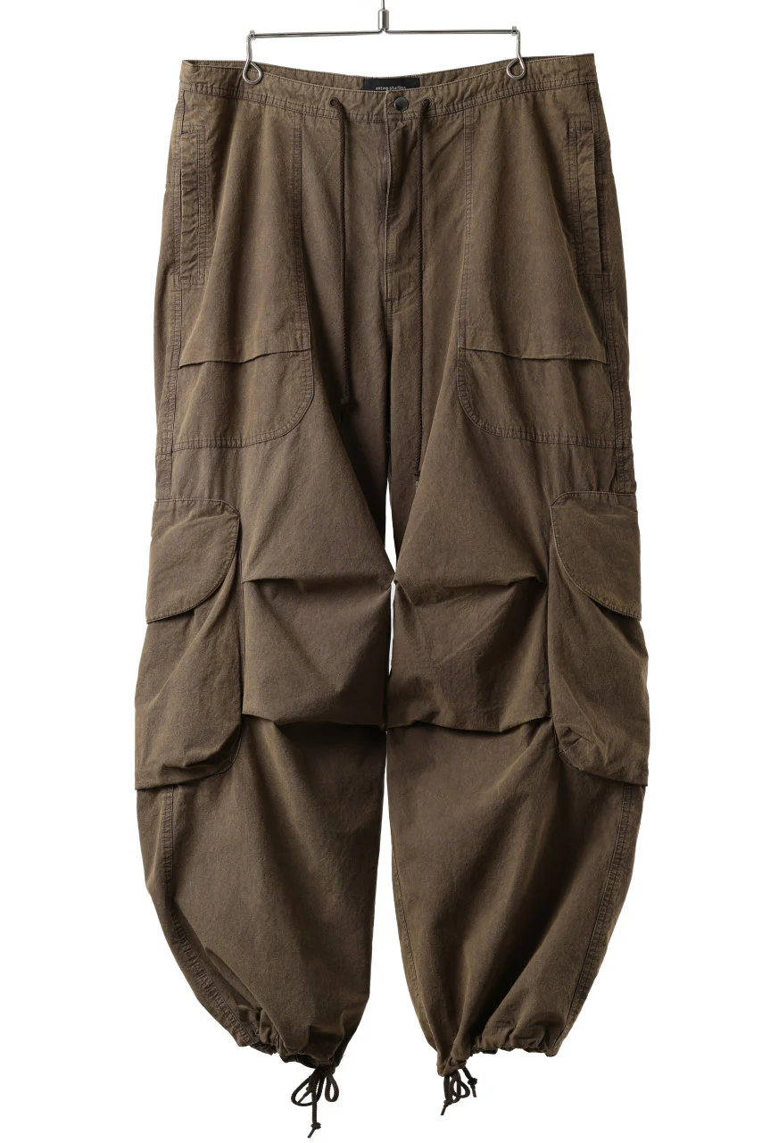 entire studios FREIGHT CARGO PANTS / COTTON CANVAS (GRAVY) - Image 14