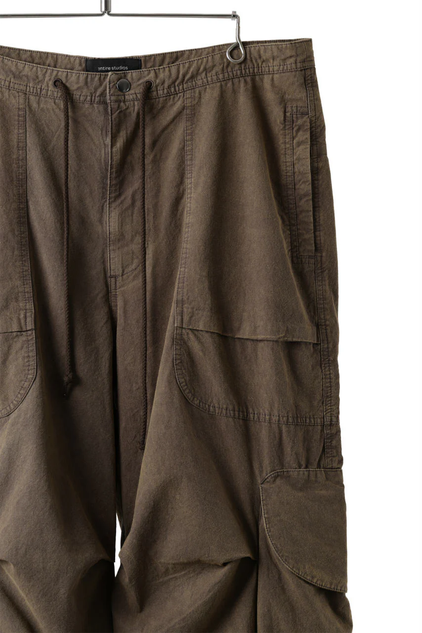 entire studios FREIGHT CARGO PANTS / COTTON CANVAS (GRAVY) - Image 15