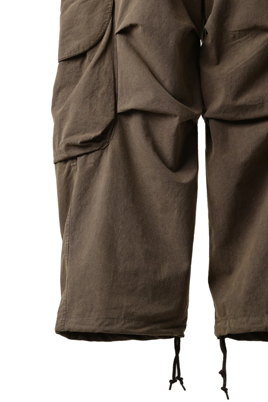entire studios FREIGHT CARGO PANTS / COTTON CANVAS (GRAVY) - Image 16