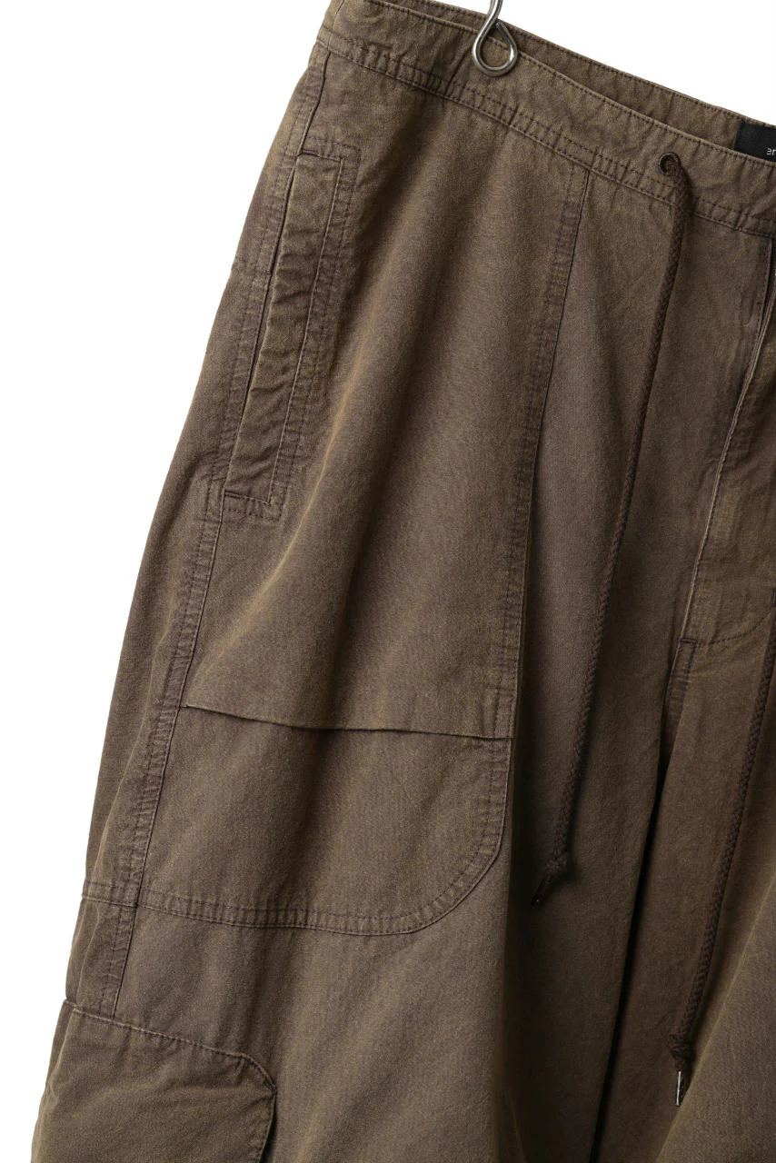 entire studios FREIGHT CARGO PANTS / COTTON CANVAS (GRAVY) - Image 17