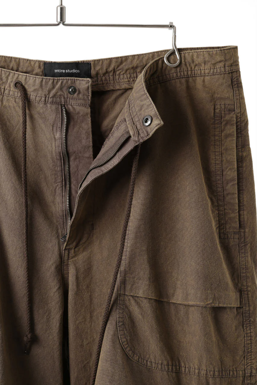entire studios FREIGHT CARGO PANTS / COTTON CANVAS (GRAVY) - Image 18