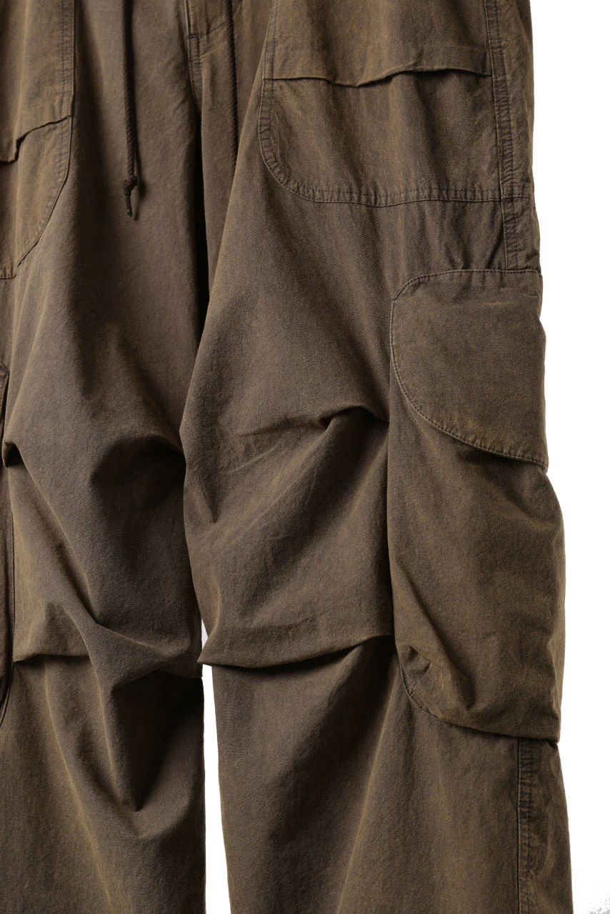 entire studios FREIGHT CARGO PANTS / COTTON CANVAS (GRAVY) - Image 19