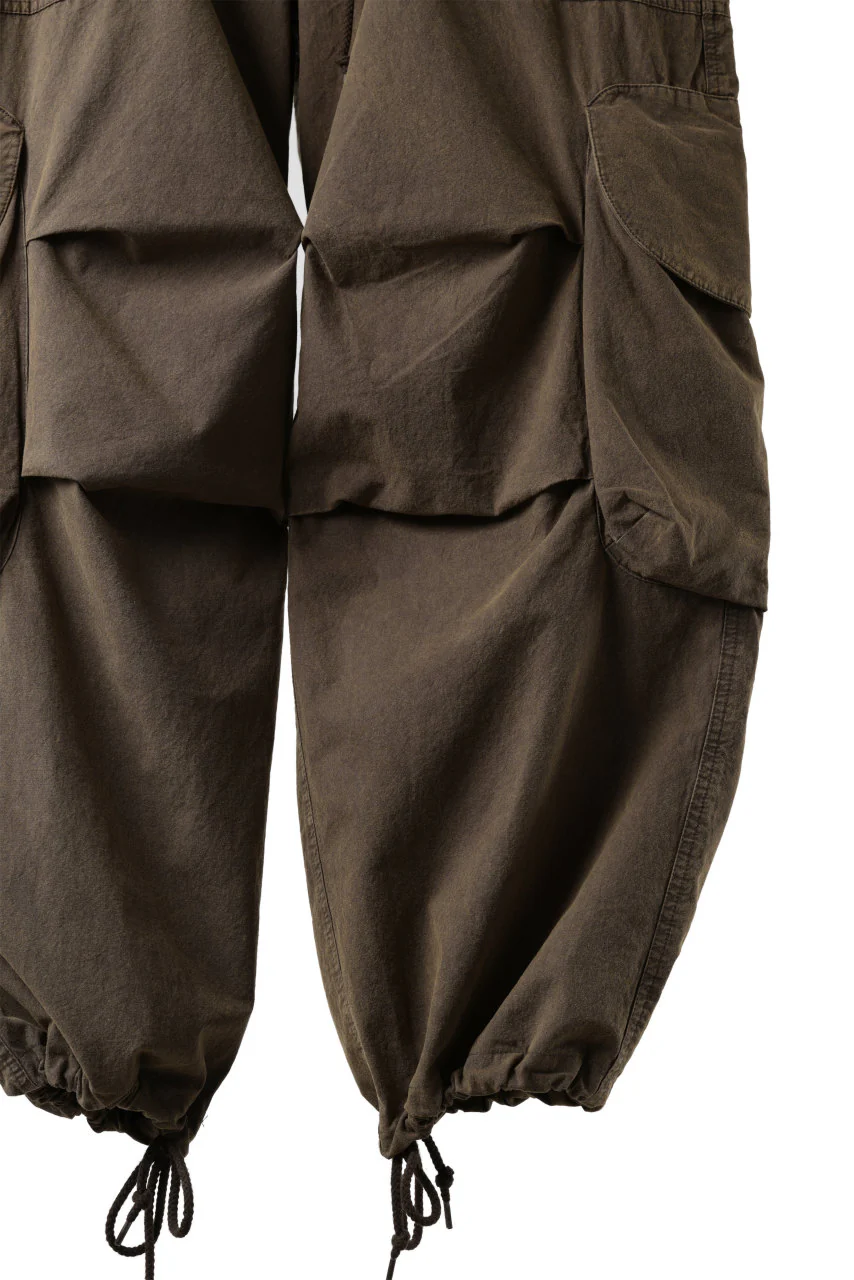 entire studios FREIGHT CARGO PANTS / COTTON CANVAS (GRAVY) - Image 22