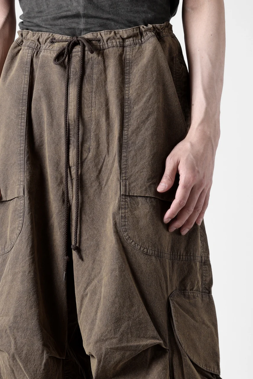 entire studios FREIGHT CARGO PANTS / COTTON CANVAS (GRAVY) - Image 25