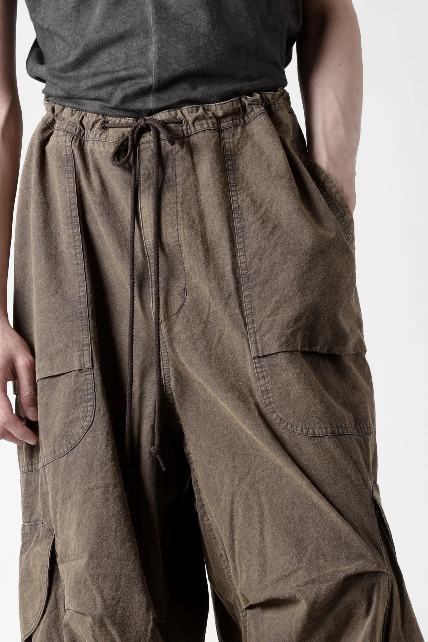 entire studios FREIGHT CARGO PANTS / COTTON CANVAS (GRAVY) - Image 28