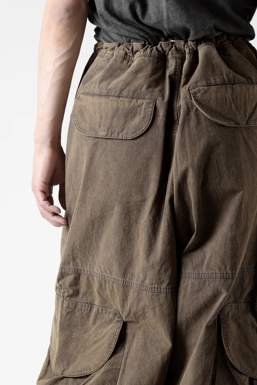 entire studios FREIGHT CARGO PANTS / COTTON CANVAS (GRAVY) - Image 31