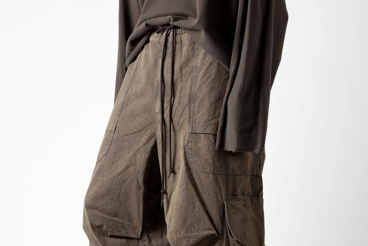 entire studios FREIGHT CARGO PANTS / COTTON CANVAS (GRAVY) - Image 32