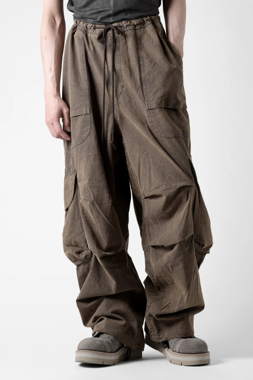 entire studios FREIGHT CARGO PANTS / COTTON CANVAS (GRAVY) - Image 5