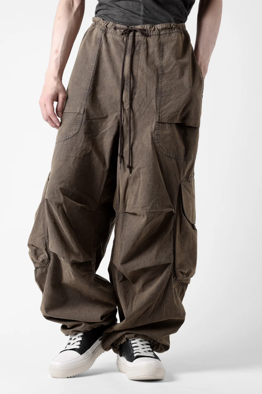 entire studios FREIGHT CARGO PANTS / COTTON CANVAS (GRAVY) - Image 9