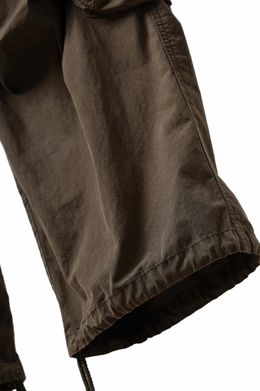 entire studios FREIGHT CARGO PANTS / COTTON CANVAS (GRAVY) - Image 11