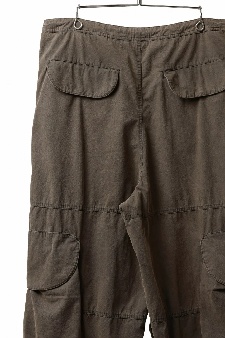 entire studios FREIGHT CARGO PANTS / COTTON CANVAS (GRAVY) - Image 12