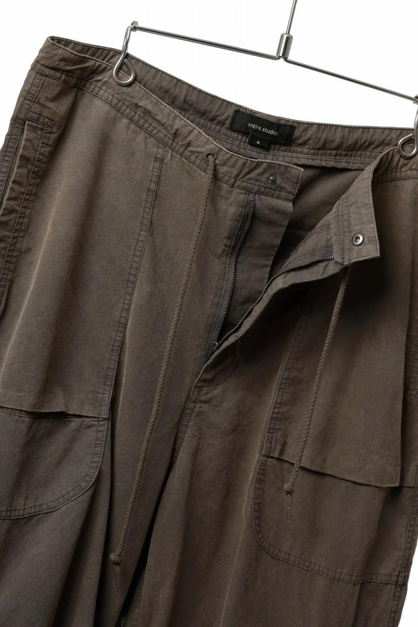 entire studios FREIGHT CARGO PANTS / COTTON CANVAS (GRAVY) - Image 8