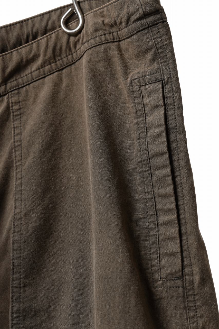 entire studios FREIGHT CARGO PANTS / COTTON CANVAS (GRAVY) - Image 9
