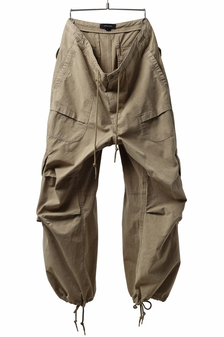 entire studios FREIGHT CARGO PANTS / COTTON CANVAS (HUMMUS) - Image 10