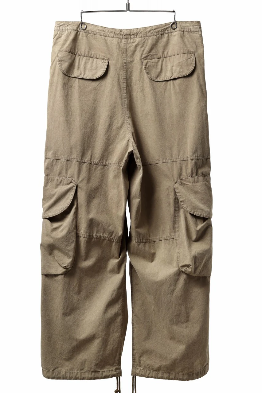 entire studios FREIGHT CARGO PANTS / COTTON CANVAS (HUMMUS) - Image 13
