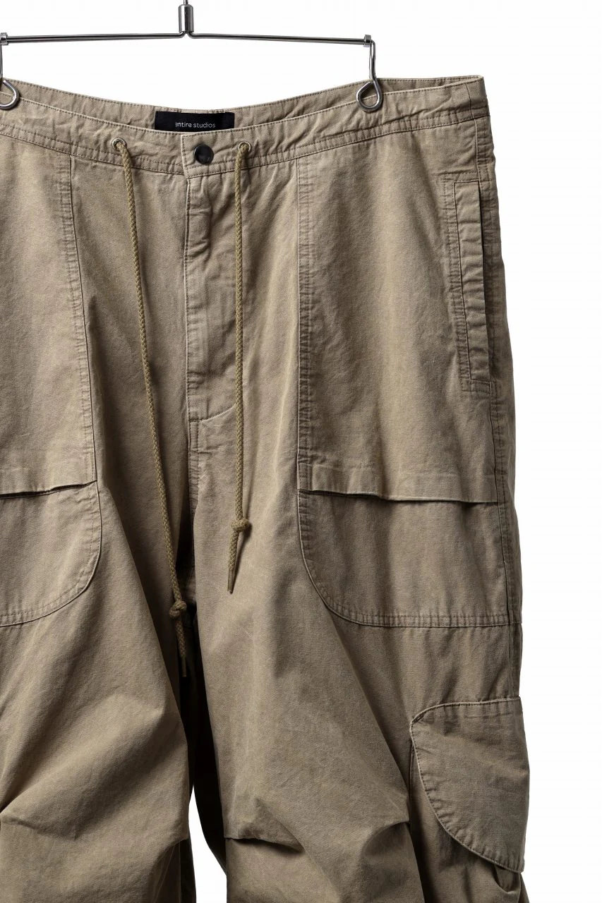 entire studios FREIGHT CARGO PANTS / COTTON CANVAS (HUMMUS) - Image 15