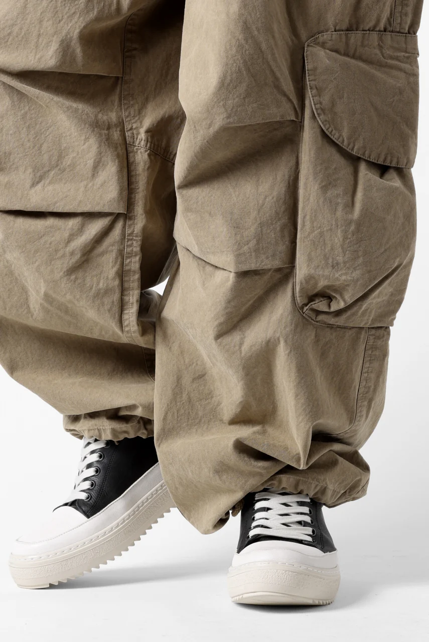 entire studios FREIGHT CARGO PANTS / COTTON CANVAS (HUMMUS) - Image 26