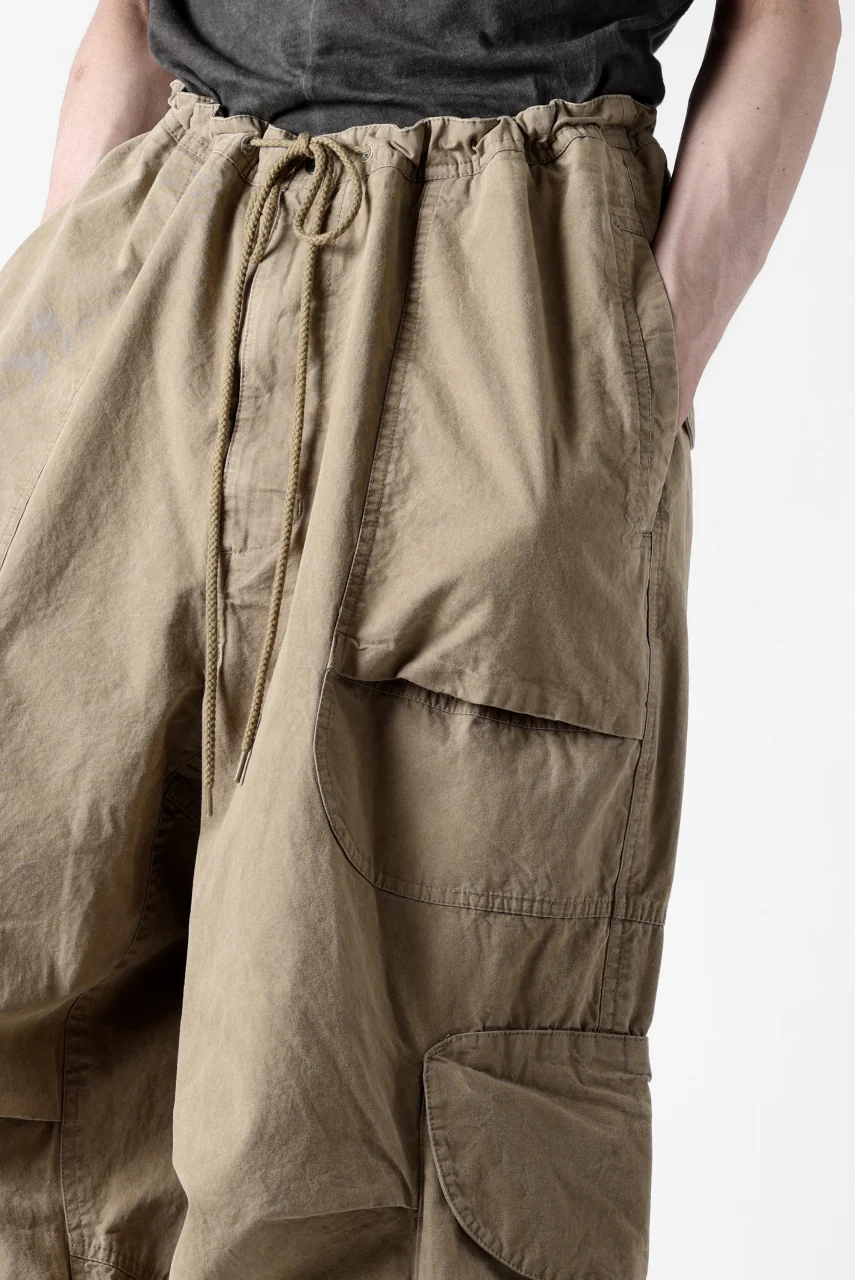 entire studios FREIGHT CARGO PANTS / COTTON CANVAS (HUMMUS) - Image 27
