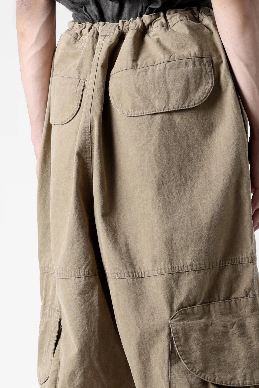 entire studios FREIGHT CARGO PANTS / COTTON CANVAS (HUMMUS) - Image 29