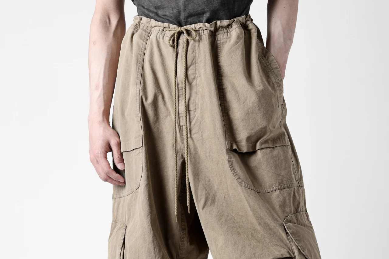 entire studios FREIGHT CARGO PANTS / COTTON CANVAS (HUMMUS) - Image 31