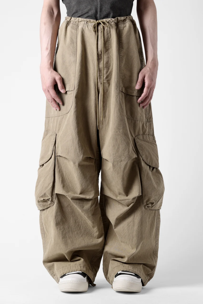 entire studios FREIGHT CARGO PANTS / COTTON CANVAS (HUMMUS) - Image 6